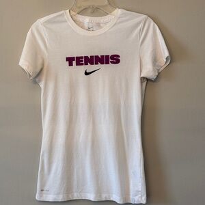 Nike Tennis White Dri-FIT Shirt